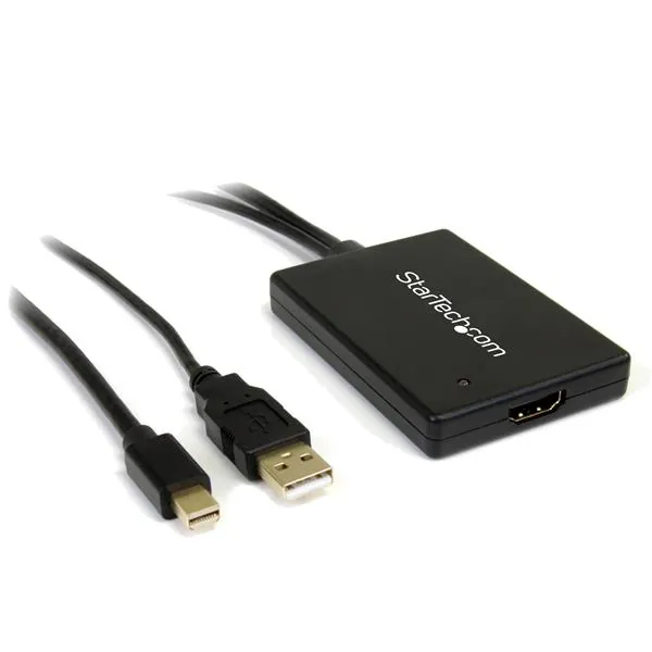 StarTech.com MDP2HDMIUSBA adaptador de cable de vídeo 0,68 m HDMI + USB Blanco