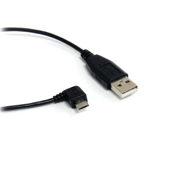 StarTech.com UUSBHAUB1RA cable USB USB 2.0 0,3 m USB A Micro-USB B Negro