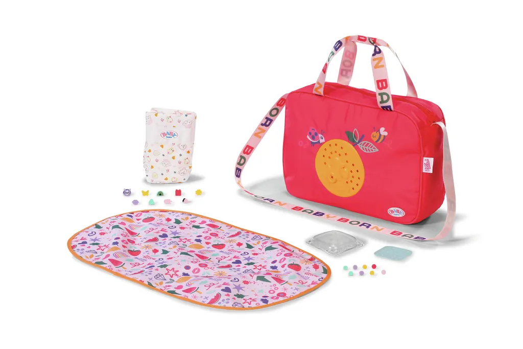 [837610] BABY born Changing Bag Pinplay Bolsa de pañales para muñecas