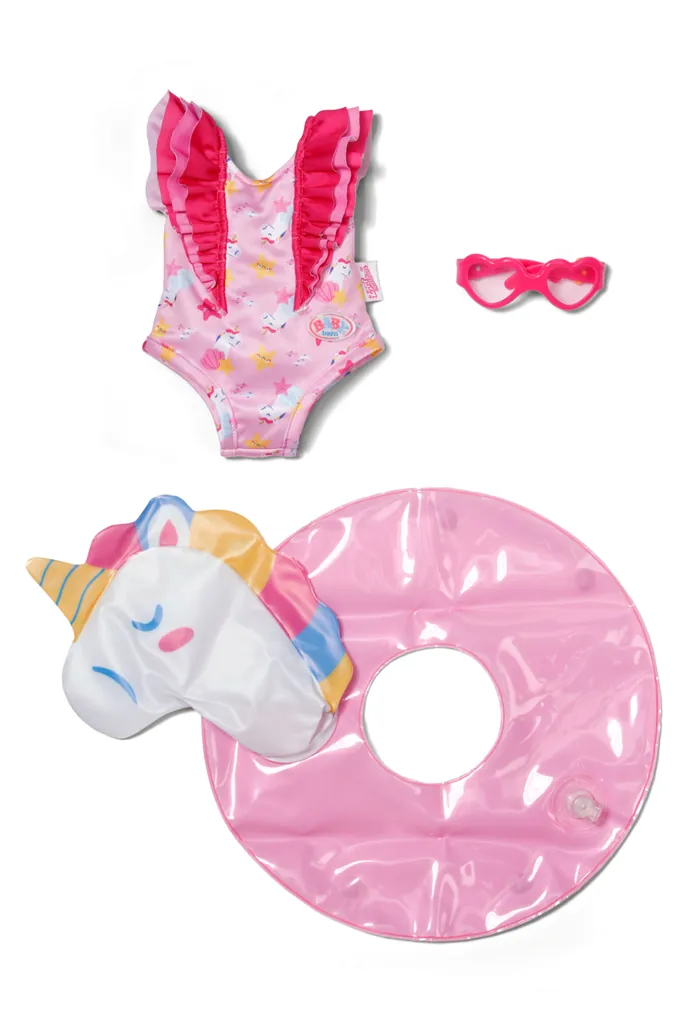 [839447] BABY born Swim Set Unicorn 43cm Ropa de baño de muñeca