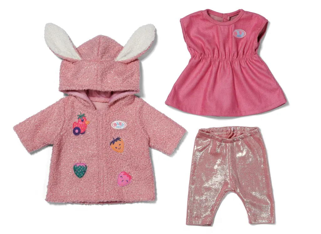 [839416] BABY born Coat Set with Dress 43cm Juego de ropita para muñeca
