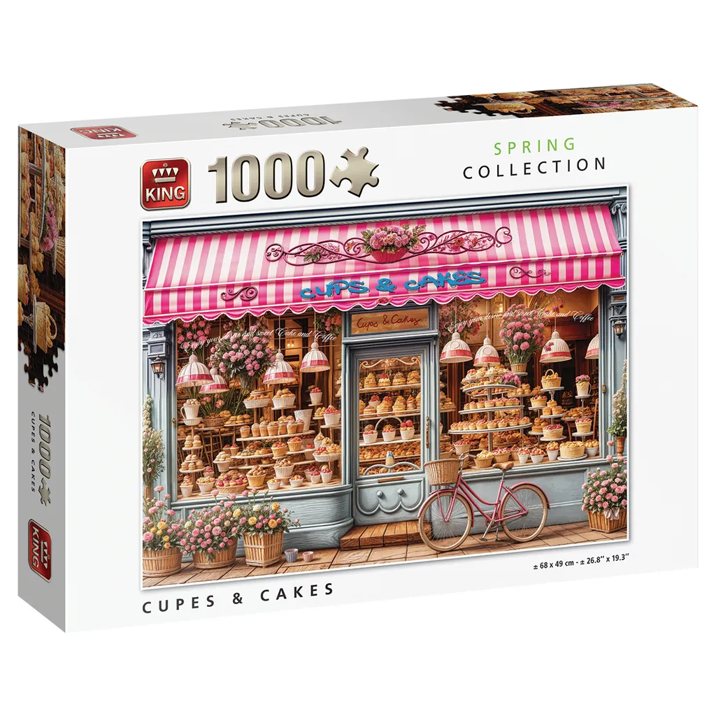 [1119801973] King 1119801973 puzzle Puzzle rompecabezas 1000 pieza(s) Comida y bebida