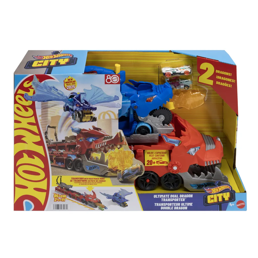 [JBM72] Hot Wheels Ultimate Dual Dragon Transporter