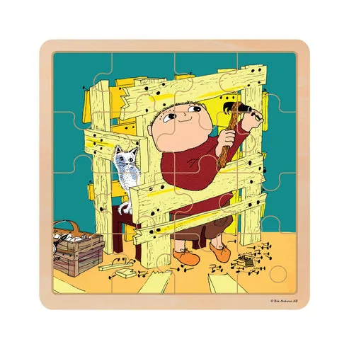 [7834] Barbo Toys Alfons Åberg Puzzle rompecabezas 16 pieza(s) Dibujos