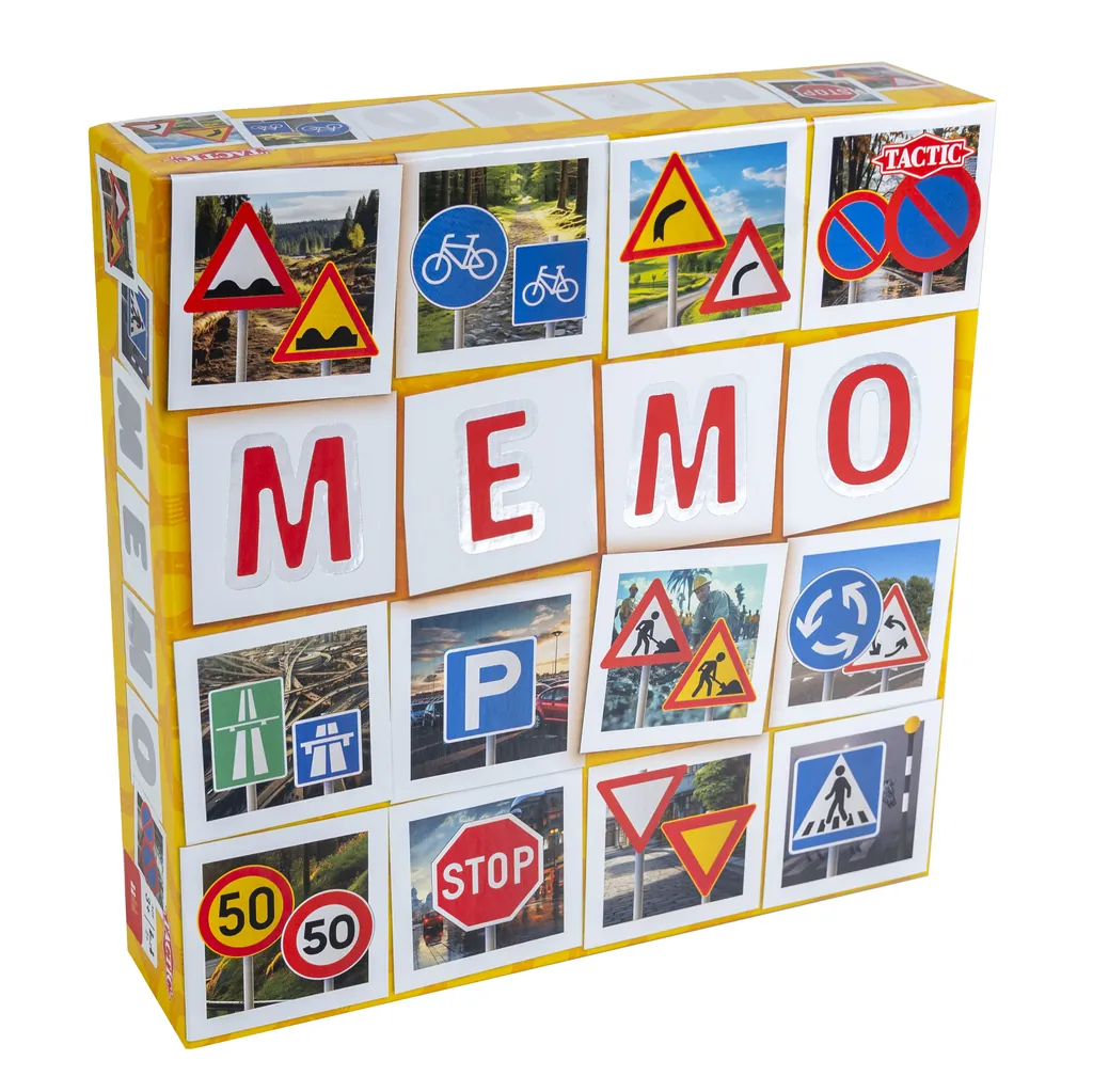 [60555] Tactic Memo Traffic Signs 10 min Juego de mesa Memoria