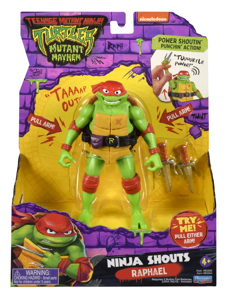 [38750] Teenage Mutant Ninja Turtles Ninja Shouts Raphael