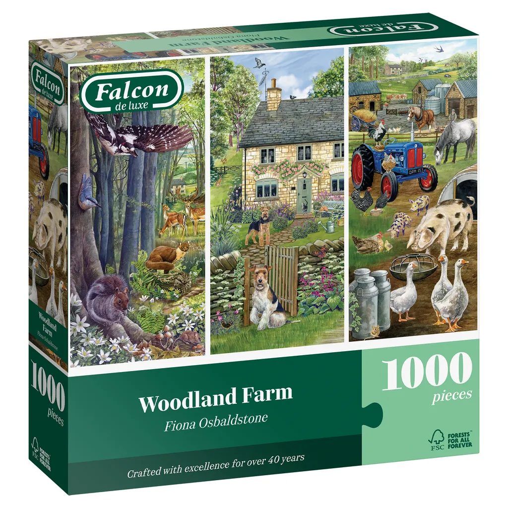 [1110500173] Falcon de luxe 1110500173 puzzle Puzzle rompecabezas 1000 pieza(s) Granja