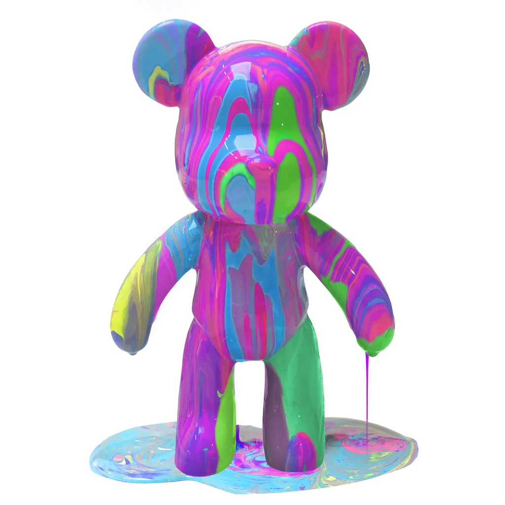 [HUN3809] Gear2Play Marble Bear Gietverf set