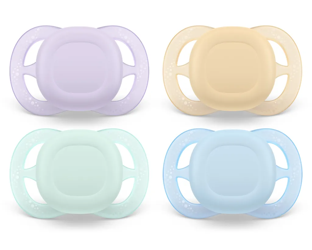[SCF075/15] Philips AVENT SCF075/15 chupete de niño Chupete clásico para bebés Ortodóntico Silicona Multicolor