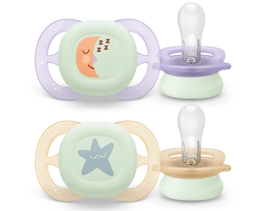 [SCF075/17] Philips AVENT SCF075/17 chupete de niño Chupete clásico para bebés Ortodóntico Silicona Multicolor