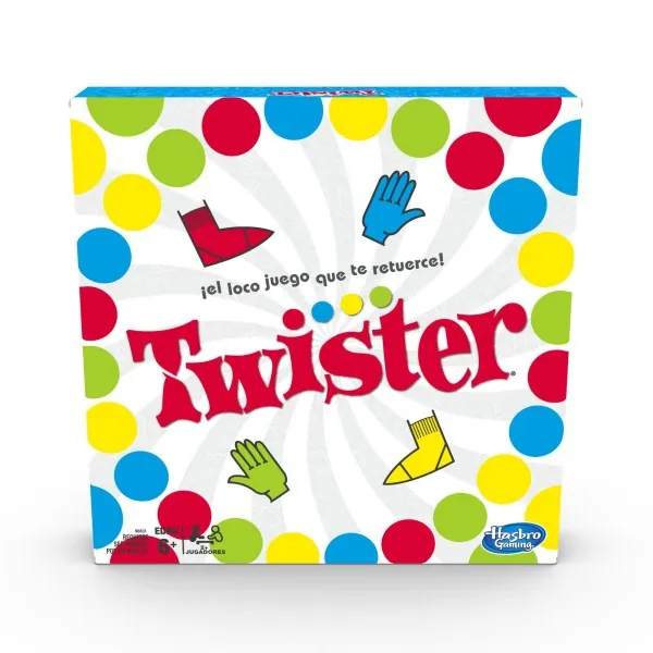 [653569759638] Hasbro Gaming Twister Hasbro Juego del Twister