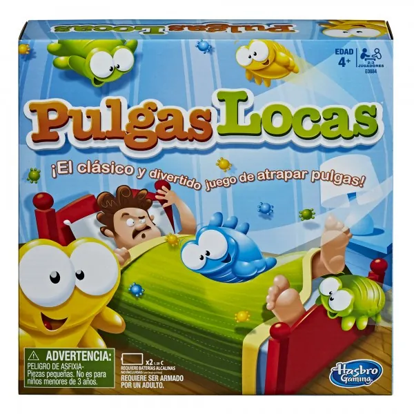 [630509644711] Hasbro Gaming Pulgas Locas Habilidad motriz fina (destreza)