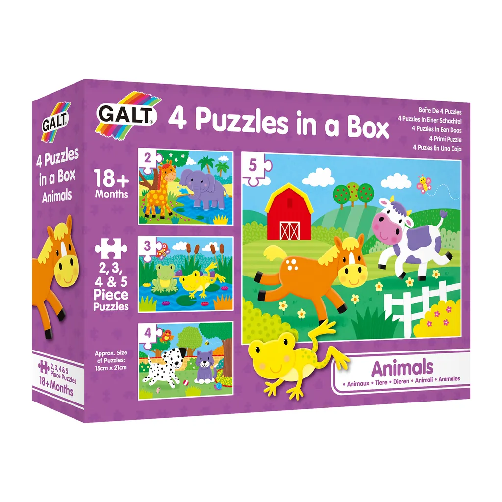 [1005239] Galt Toys 1005239 puzzle Puzzle rompecabezas 2 pieza(s) Animales