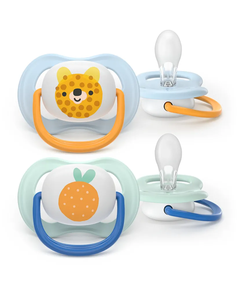[SCF080/23] Philips AVENT SCF080/23 chupete de niño Chupete clásico para bebés Ortodóntico Silicona Multicolor