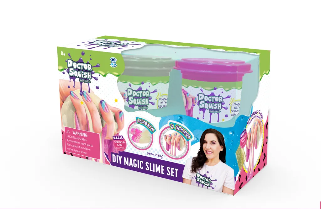 [39375] Doctor Squish DIY Magic Slime Double Set