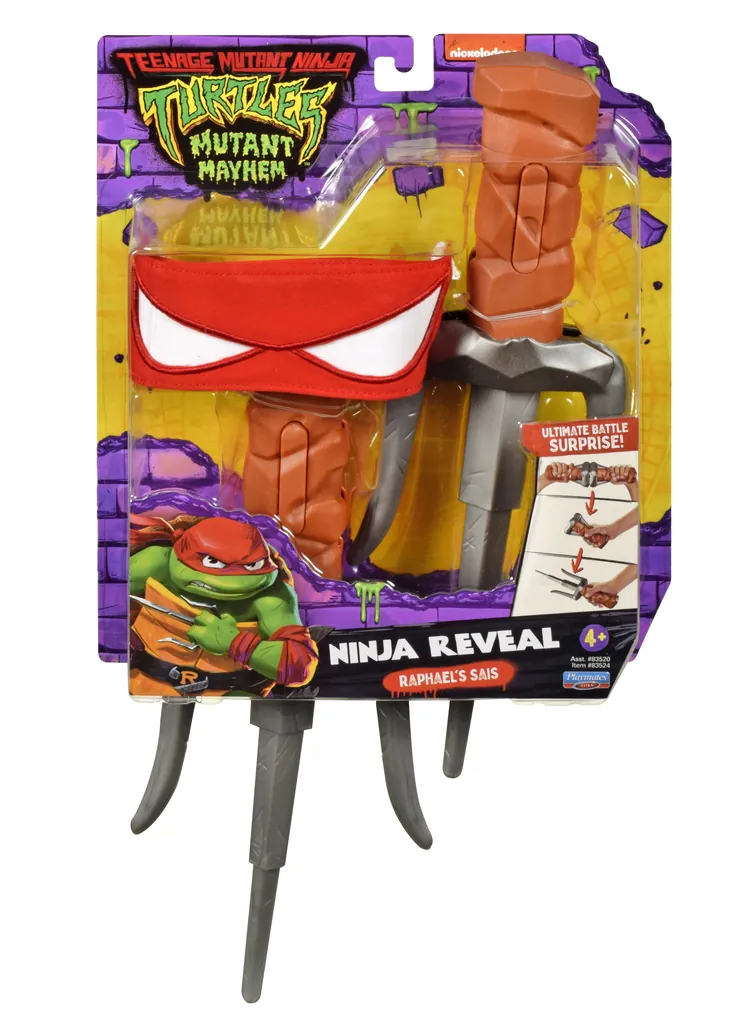 [38762] Teenage Mutant Ninja Turtles Raphael Transforming Sai