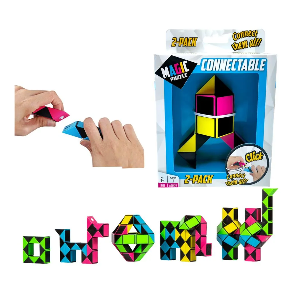 [2015948] Magic Puzzle 2015948 prueba de ingenio Cubo serpiente