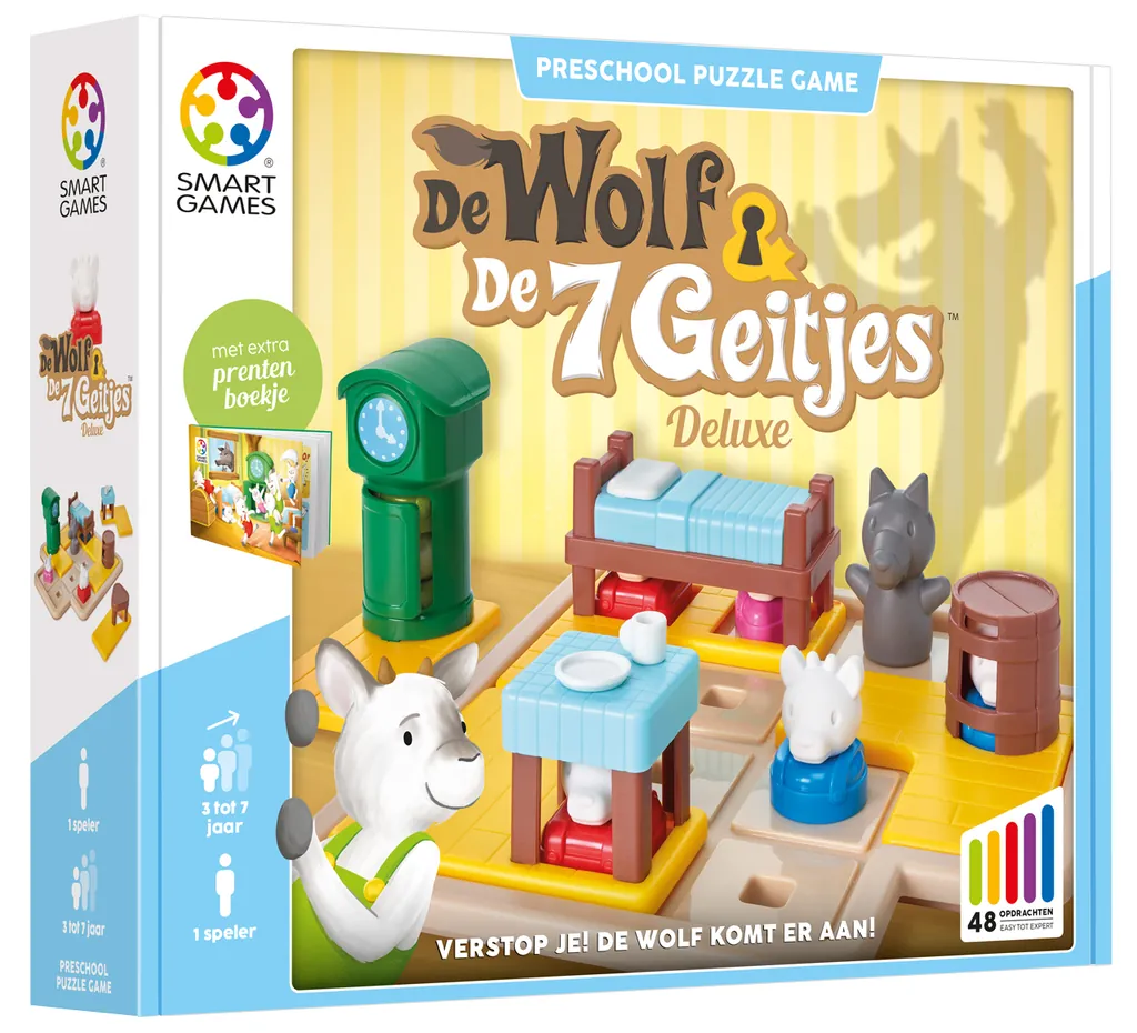 [SG 027] SmartGames Wolf & The 7 Goats Caja secreta