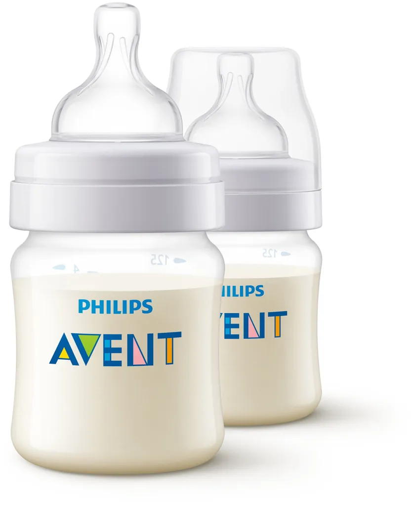 [SCF560/27] Philips AVENT SCF560/27 biberón 125 ml Transparente, Blanco Polipropileno (PP)