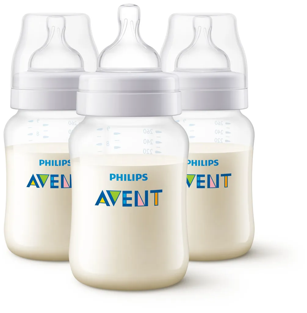 [SCF563/37] Philips AVENT SCF563/37 biberón 260 ml Transparente, Blanco Polipropileno (PP)