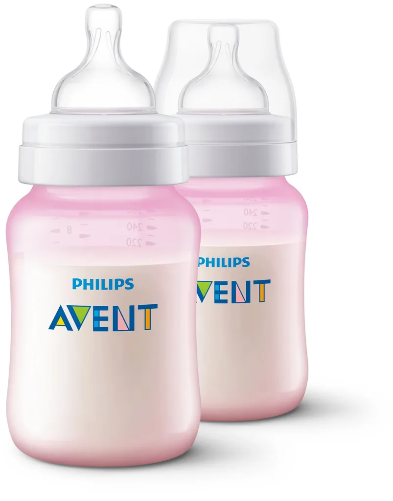 [SCF564/27] Philips AVENT SCF564/27 biberón 260 ml Rosa, Blanco Polipropileno (PP)