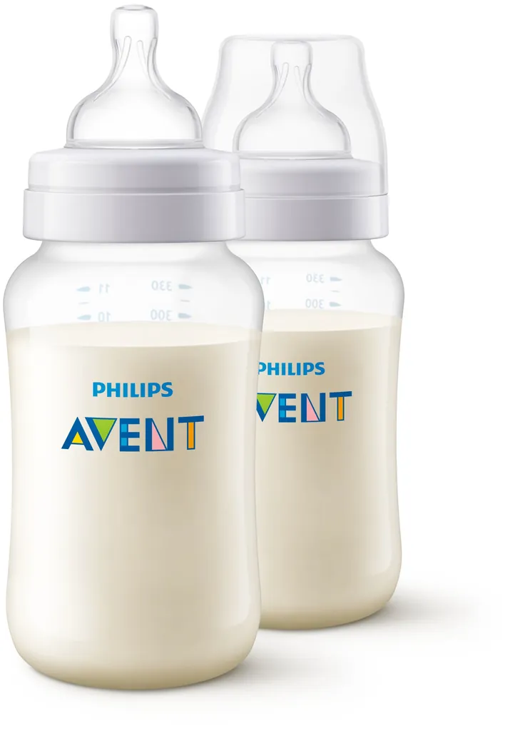 [SCF566/27] Philips AVENT SCF566/27 biberón 330 ml Transparente, Blanco Polipropileno (PP)