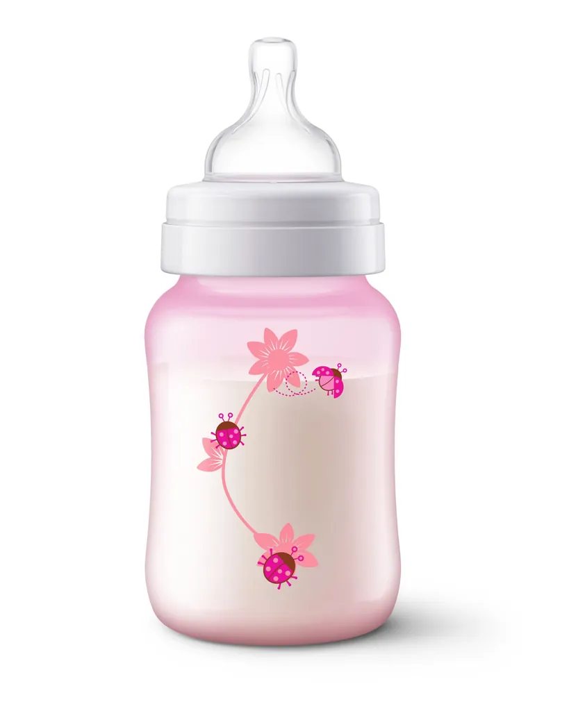 [SCF573/11] Philips AVENT SCF573/11 biberón 260 ml Rosa, Blanco Polipropileno (PP)