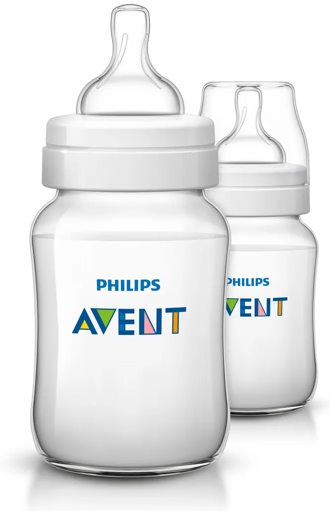 [SCF563/62] Philips AVENT SCF563/62 biberón 260 ml Transparente, Blanco Polipropileno (PP)