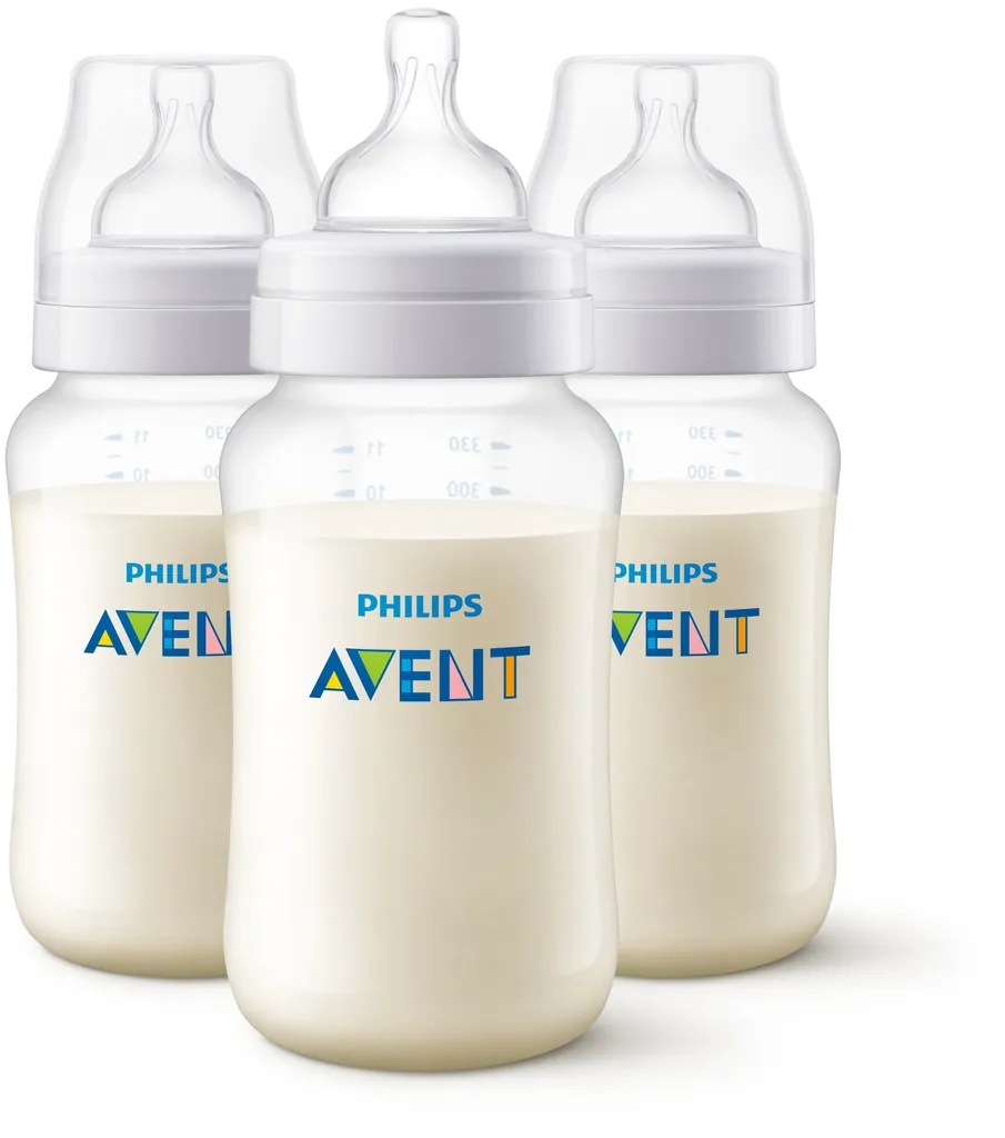 [SCF566/37] Philips AVENT SCF566/37 biberón 330 ml Transparente, Blanco Polipropileno (PP)