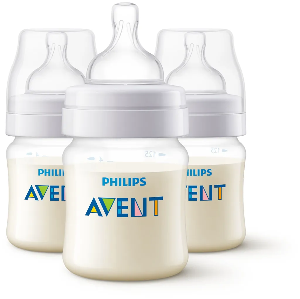 [SCF560/37] Philips AVENT SCF560/37 biberón 125 ml Transparente, Blanco Polipropileno (PP)