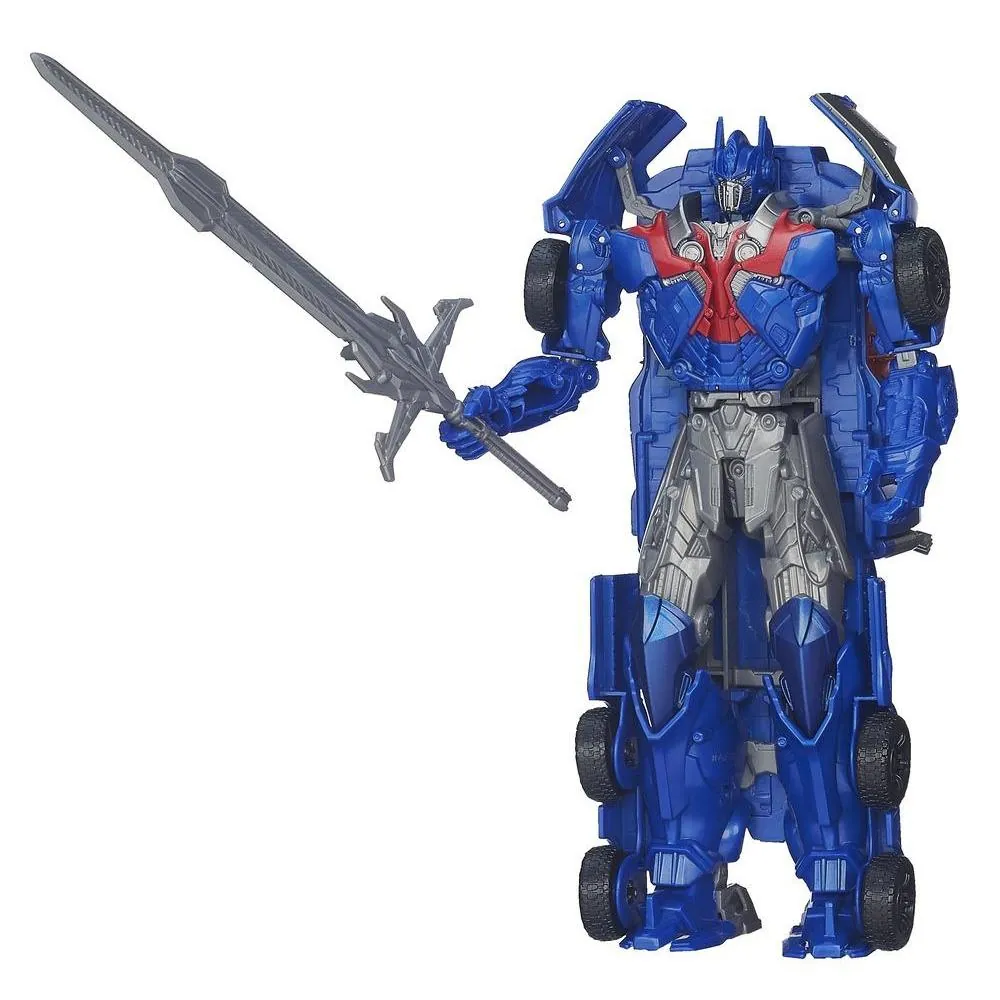 [A9854E24] Hasbro Personaggio Flip And Change Optimus Prime Dal Film Transformers