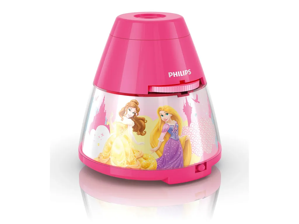[71769/28/66] Philips Disney Princess pink LED 2-in-1 Projector and night light luz nocturna para bebés Rosa 0,1 W