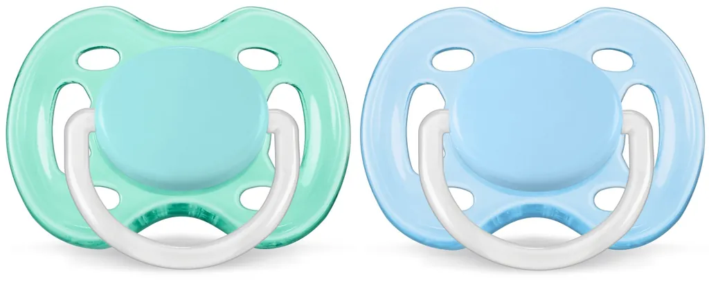[SCF178/25] Philips AVENT SCF178/25 chupete de niño Chupete ventilado Silicona Azul, Translúcido