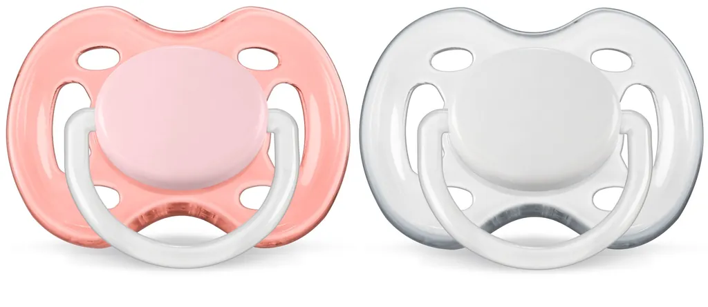 [SCF178/26] Philips AVENT SCF178/26 chupete de niño Chupete ventilado Silicona Rosa, Translúcido