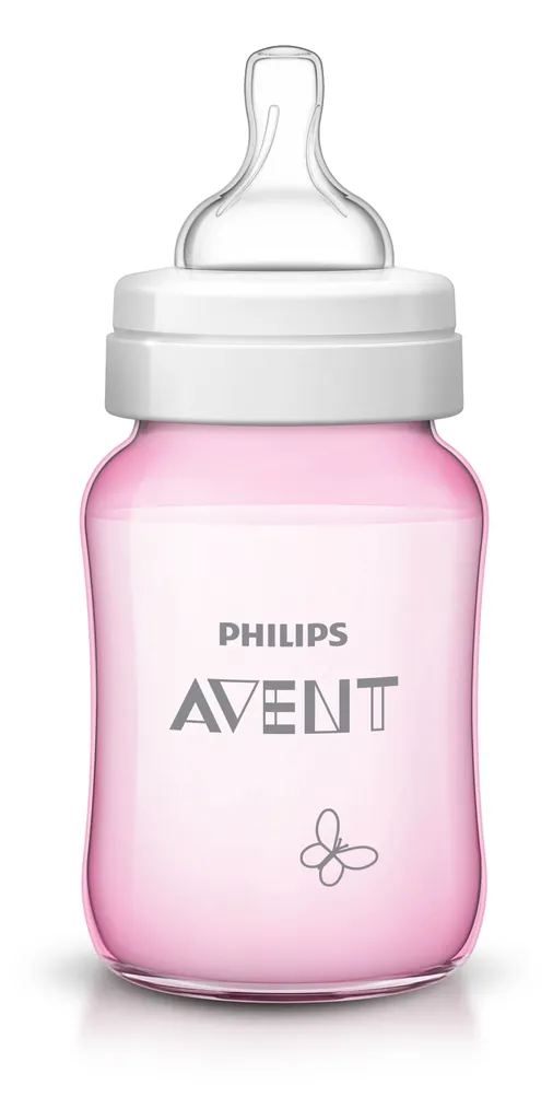 [SCF573/13] Philips AVENT SCF573/13 biberón 260 ml Rosa, Blanco Polipropileno (PP)