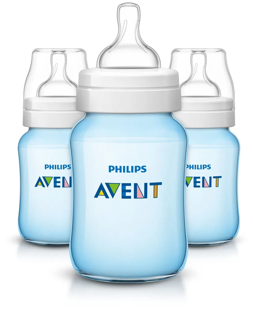 [SCF565/37] Philips AVENT SCF565/37 biberón 260 ml Azul, Blanco Polipropileno (PP)