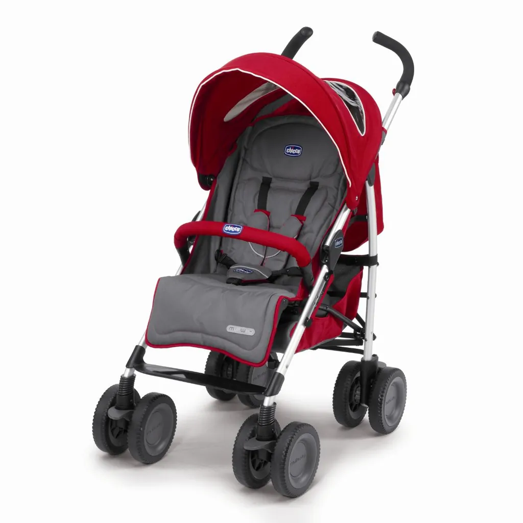 [04079315700000] Chicco Multiway Evo Sillita de paseo ligera 1 Asiento(s) Negro, Rojo