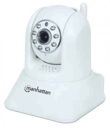 [551519] Manhattan NurseryCam HD Wi-Fi/Ethernet Blanco