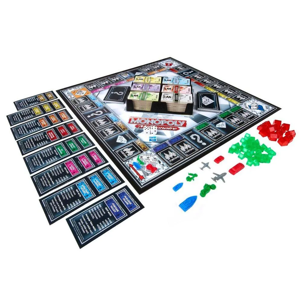 [98838] Hasbro Gaming Monopoly Millionaire Juego de mesa Simulación económica