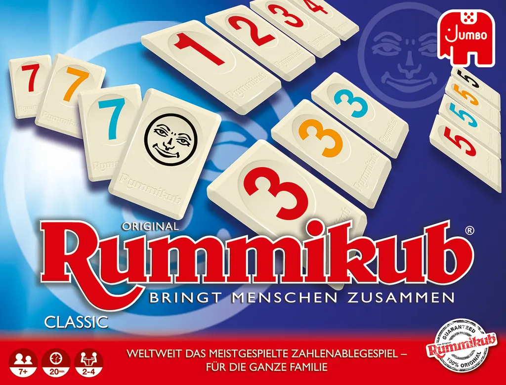 [17571] Rummikub 17571 juego de tablero Juego de mesa Juego de fichas