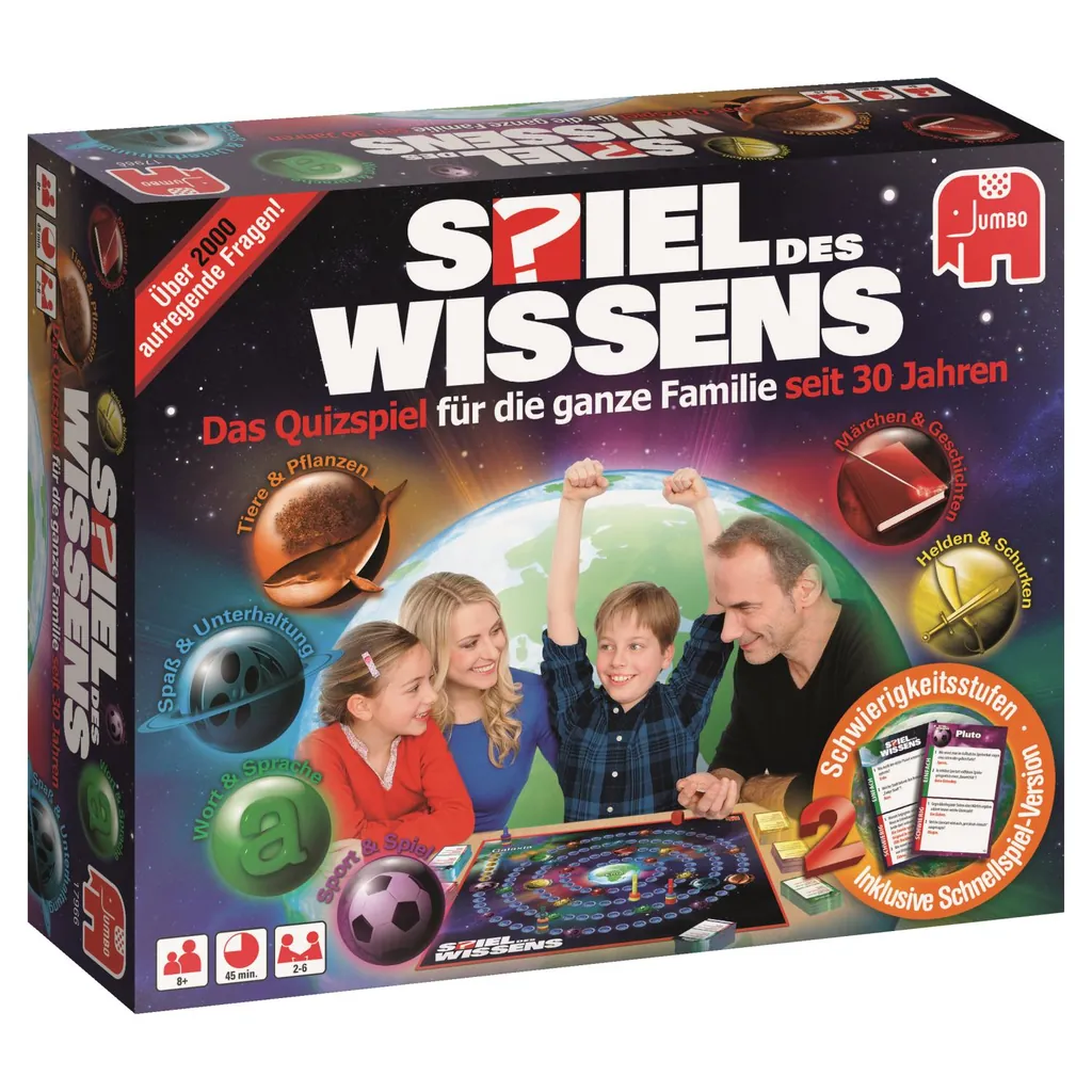 [17966] Spiel des Wissen Spiel des Wissens Original Juego de mesa Juego de preguntas y respuestas