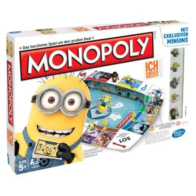 [A2574398] Hasbro Gaming MONOPOLY DESPICABLE ME GAME Juego de mesa Simulación económica