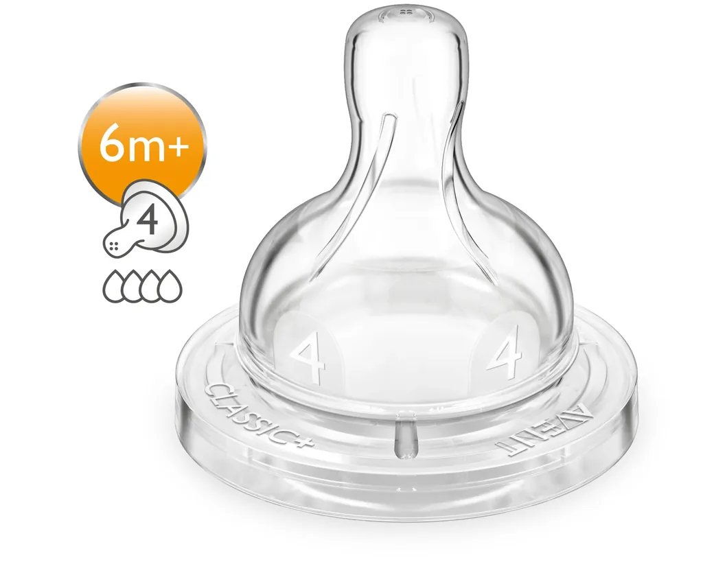 [SCF634/22] Philips AVENT SCF634/22 tetina de biberón Silicona