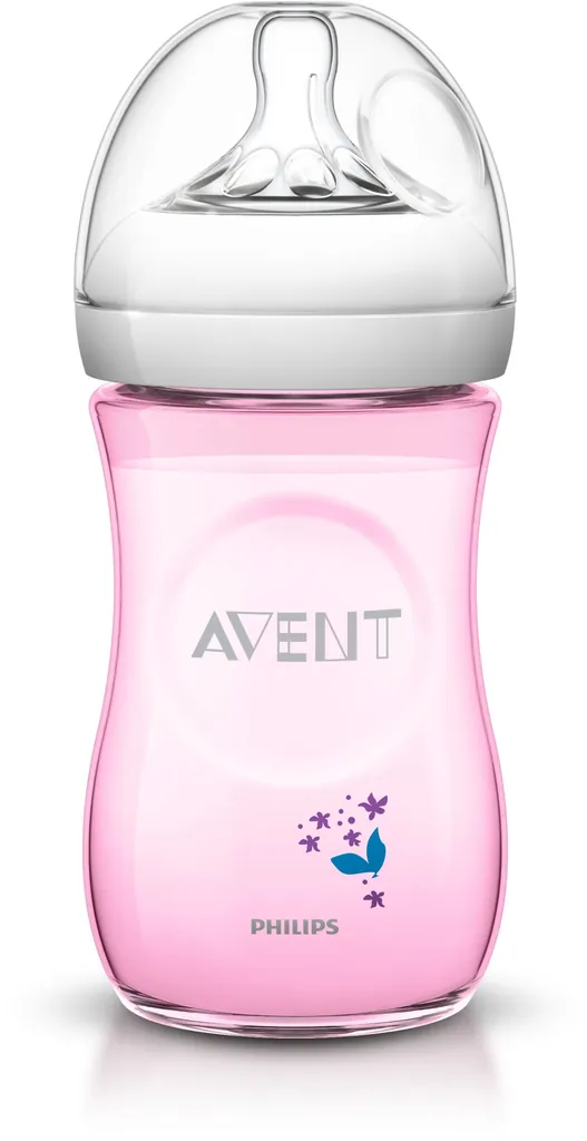 [SCF620/17] Philips AVENT SCF620/17 biberón 260 ml Rosa, Blanco Polipropileno (PP)