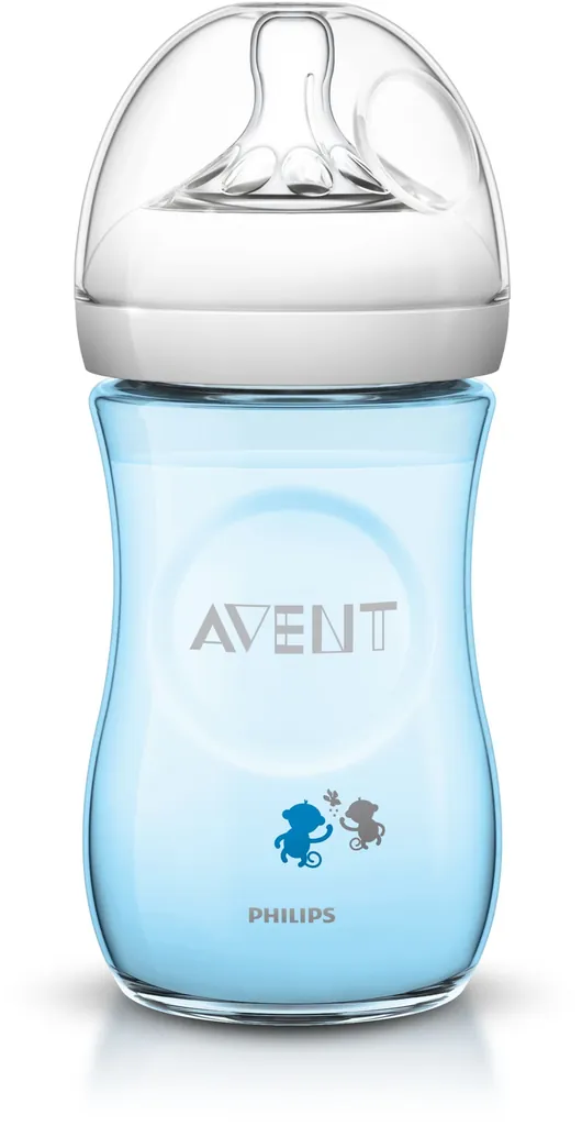 [SCF621/17] Philips AVENT SCF621/17 biberón 260 ml Azul, Blanco Polipropileno (PP)