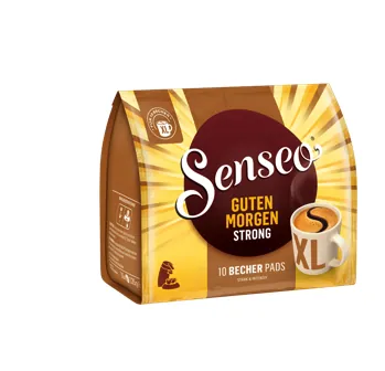 [4047046011009] Senseo Guten Morgen XL Strong Dosis de café Tueste oscuro 10 pieza(s)