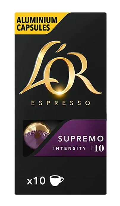 [8711000360521] L’OR SUPREMO Cápsula de café Sin tostar 10 pieza(s)