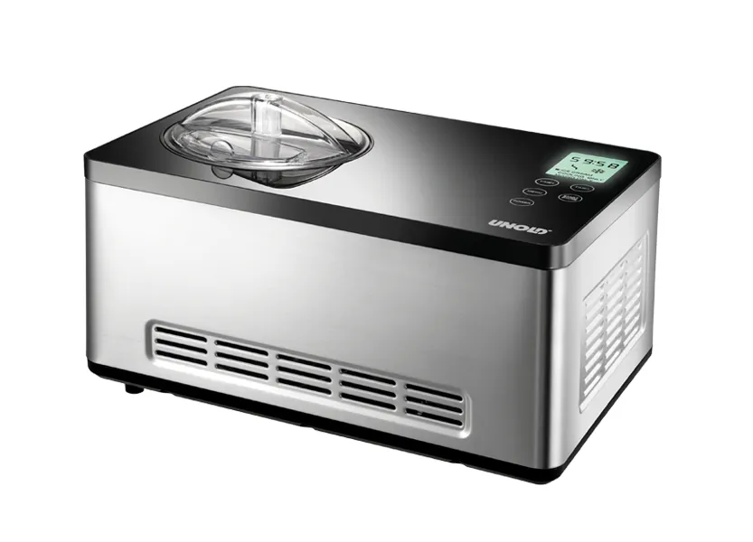 [48845] Unold 48845 máquina para helados Compresor de helados 2 L 180 W Negro, Acero inoxidable