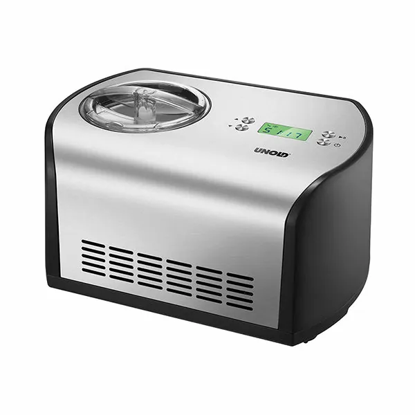 [48865] Unold 48865 máquina para helados Compresor de helados 1,2 L 135 W Negro, Acero inoxidable