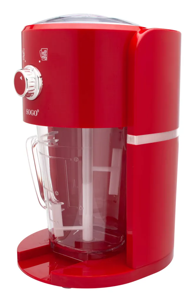 [PIC-SS-11980] Sogo PIC-SS-11980 máquina para helados Máquina de helados y batidos 1,1 L 30 W Rojo, Transparente